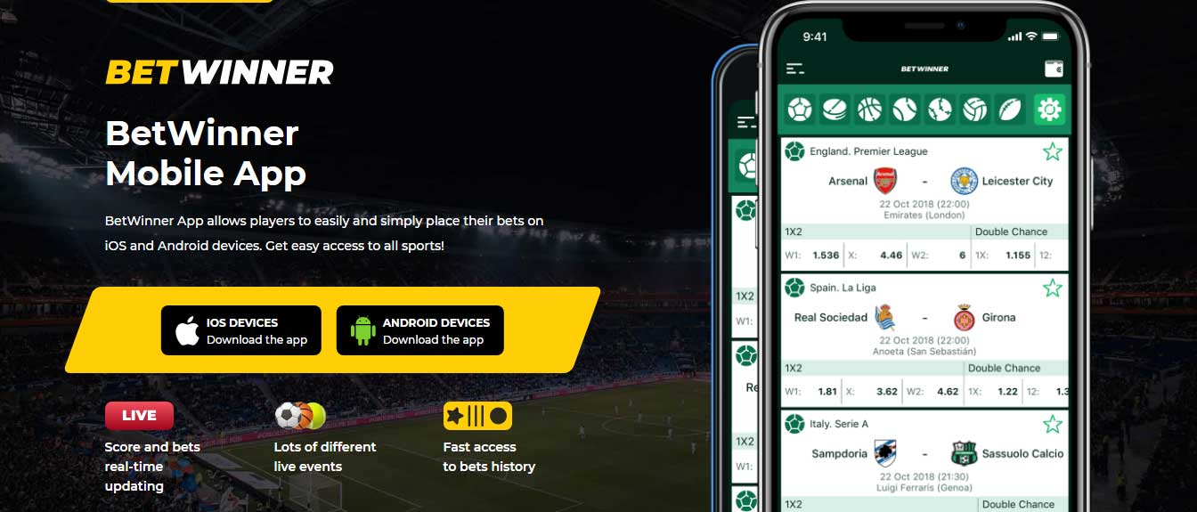 Deposit Methods at BetWinner 1